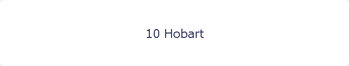 10 Hobart